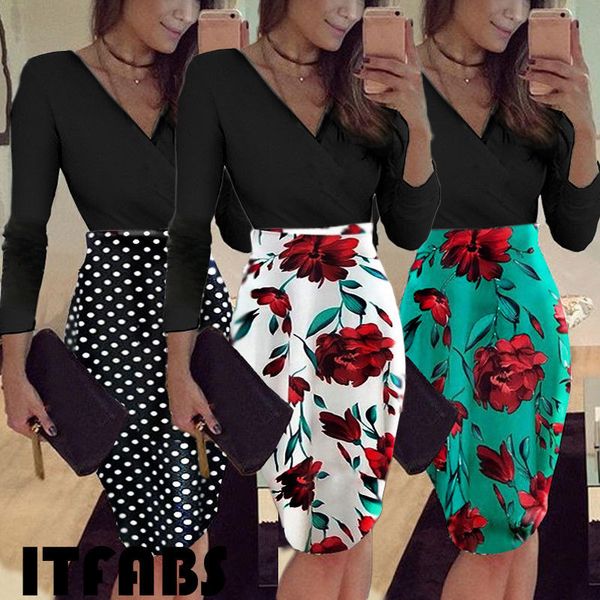 fashion women casual floral skirt long sleeve bodycon midi skirt lady evening party pencil skrits, Black
fashion women casual floral skirt long sleeve bodycon midi skirt lady evening party pencil skrits, Black