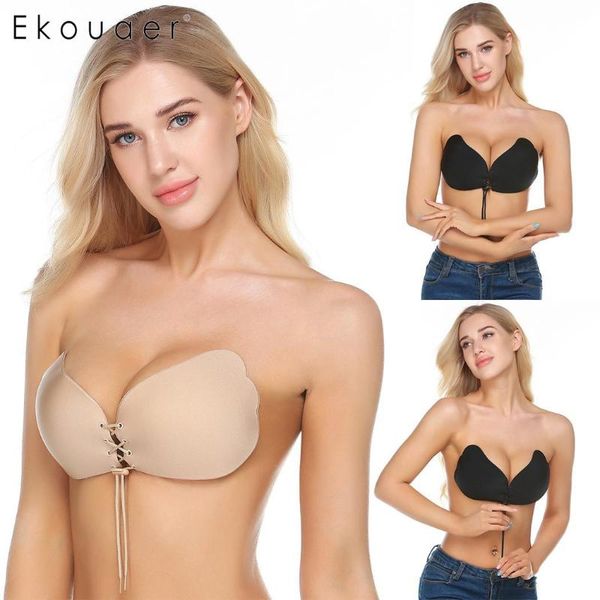 bras ekouaer strapless bra self adhesive sticky invisible reusablepush up backless female brassiere lingerie a b c d dd, Red;black
bras ekouaer strapless bra self adhesive sticky invisible reusablepush up backless female brassiere lingerie a b c d dd, Red;black