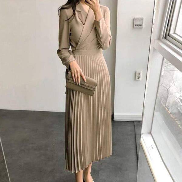 women's fashion solid long sleeve party dress women v-neck maxi dress office lady dresses robe femme, Black;gray
women's fashion solid long sleeve party dress women v-neck maxi dress office lady dresses robe femme, Black;gray