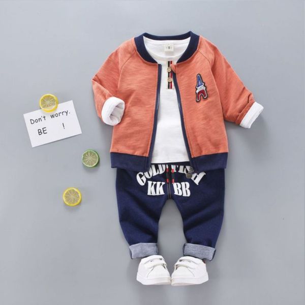 3pcs children boy clothes set kid cotton autumn baby long sleeve zip jacket+white round neck t-shirt+jeans gentleman set #e
3pcs children boy clothes set kid cotton autumn baby long sleeve zip jacket+white round neck t-shirt+jeans gentleman set #e
