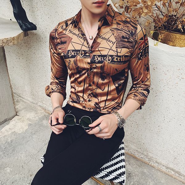 autumn new tuxedo shirt men brand 2019 long sleeve men dress shirts streetwear slim fit casual shirts for 3xl, White;black
autumn new tuxedo shirt men brand 2019 long sleeve men dress shirts streetwear slim fit casual shirts for 3xl, White;black