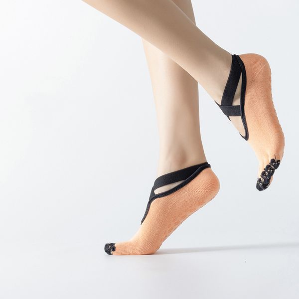 women's high-quality bandage sports socks non-slip quick-drying cotton yoga toe socks pilates ballet strong grip, Black
women's high-quality bandage sports socks non-slip quick-drying cotton yoga toe socks pilates ballet strong grip, Black