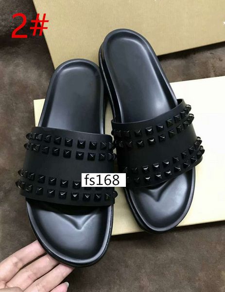 donna flat slippers designer luxury red bottoms shoes womens rivet junior spikes flat shoeswith boxs, Black
donna flat slippers designer luxury red bottoms shoes womens rivet junior spikes flat shoeswith boxs, Black
