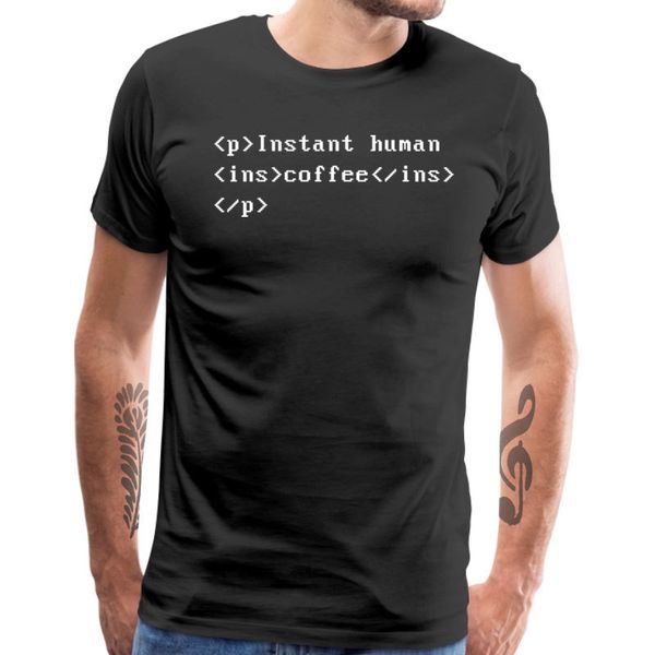 men t-shirts geek coffee code funny tees cotton fabric o neck short sleeve labor day programmer gift clothing, White;black
men t-shirts geek coffee code funny tees cotton fabric o neck short sleeve labor day programmer gift clothing, White;black