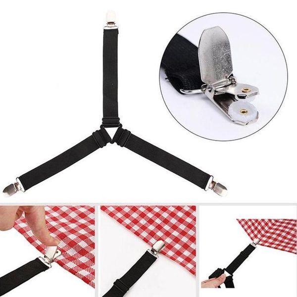 4 pcs adjustable elastic sheet securing clip tablecloth curtains sofa cover sheets buckles anti-running clips
4 pcs adjustable elastic sheet securing clip tablecloth curtains sofa cover sheets buckles anti-running clips