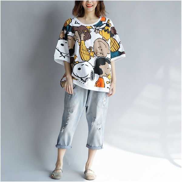 women womens tshirt t shirt cotton women tshirt 2019 print t shirt korean women shirts 4xl 5xl with dog prints, White
women womens tshirt t shirt cotton women tshirt 2019 print t shirt korean women shirts 4xl 5xl with dog prints, White