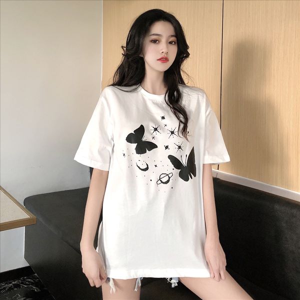 2020 printed loose black short-sleeved t-shirt women's medium and long base 2020 printed loose black short-sleeved t-shirt women's, White
2020 printed loose black short-sleeved t-shirt women's medium and long base 2020 printed loose black short-sleeved t-shirt women's, White