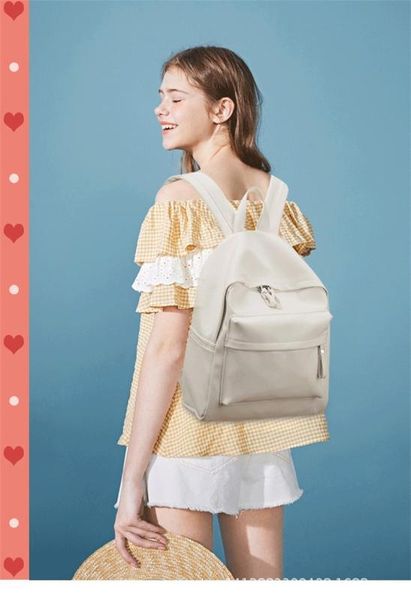 2020 new women's shoulder bag sweet solid color literary leisure large capacity travel bag fashion casual backpack ladies
2020 new women's shoulder bag sweet solid color literary leisure large capacity travel bag fashion casual backpack ladies