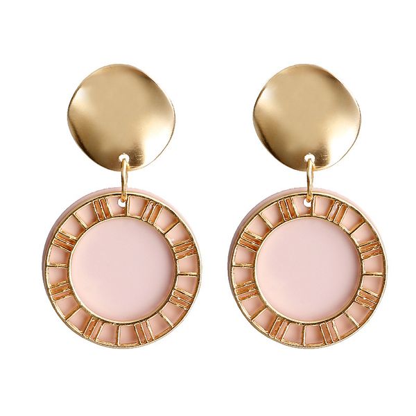 fashion-geometric korean earrings for women 2019 big round heart gold drop earring christmas fashion bohemian jewelry wholesale, Silver
fashion-geometric korean earrings for women 2019 big round heart gold drop earring christmas fashion bohemian jewelry wholesale, Silver
