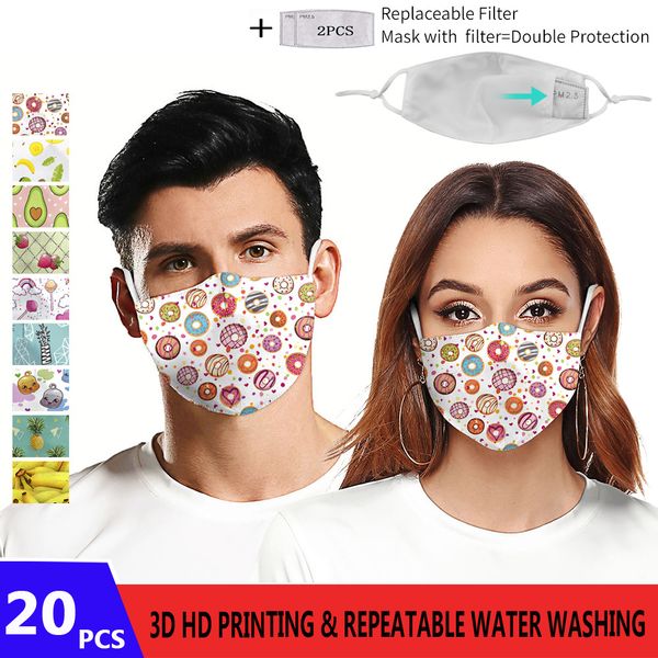 3d hd printing candy cookies pattem face mask adults reusable protective pm2.5 washable face masks 5layers filters
3d hd printing candy cookies pattem face mask adults reusable protective pm2.5 washable face masks 5layers filters