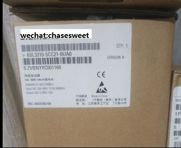 6sl3210-5cc21-0ua0 new and original servo driver