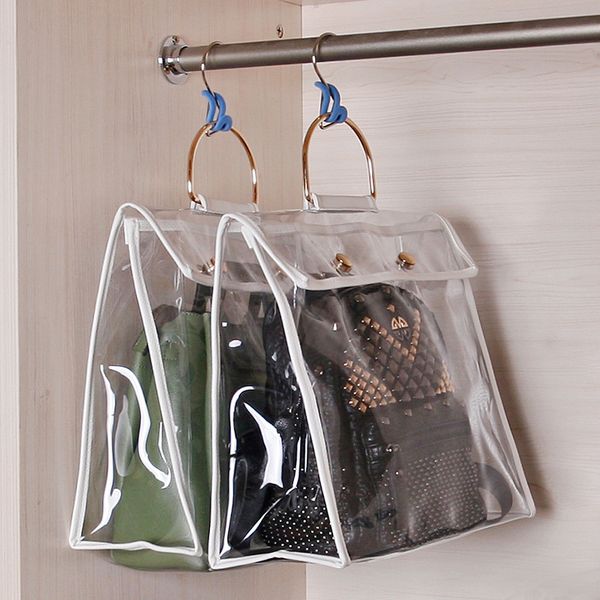hanging handbag organizer for wardrobe closet transparent storage bag door wall clear sundry shoe bag with hanger pouch
hanging handbag organizer for wardrobe closet transparent storage bag door wall clear sundry shoe bag with hanger pouch