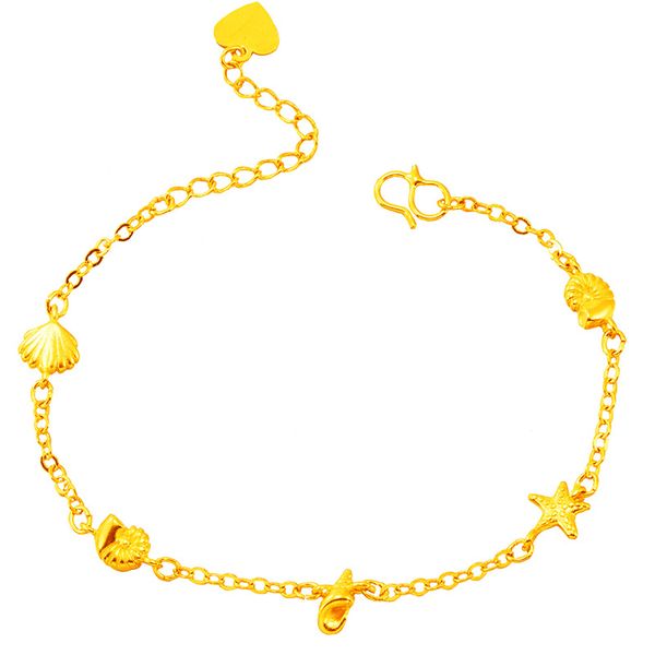 24k gold bracelets for women shell star starfish heart gold chains bangle boho jewelry holiday beach bracelet can be washed, Golden;silver
24k gold bracelets for women shell star starfish heart gold chains bangle boho jewelry holiday beach bracelet can be washed, Golden;silver