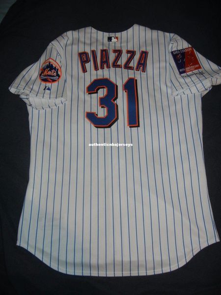retro #31 issued new majestic mike piazza new york ny 2004 patch jersey white shea mens stitched baseball jerseys, Black;blue
retro #31 issued new majestic mike piazza new york ny 2004 patch jersey white shea mens stitched baseball jerseys, Black;blue