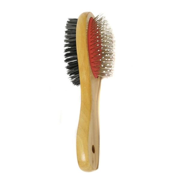 portable cleaning double sided massage grooming tool styling dog cat trimming wooden handle hair shedding pet brush
portable cleaning double sided massage grooming tool styling dog cat trimming wooden handle hair shedding pet brush