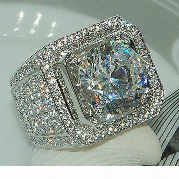 luxury jewelry selling handmade 925 sterling silver round cut 5a clear white cz wedding pave party men ring size 8-13 c19041601, Slivery;golden
luxury jewelry selling handmade 925 sterling silver round cut 5a clear white cz wedding pave party men ring size 8-13 c19041601, Slivery;golden