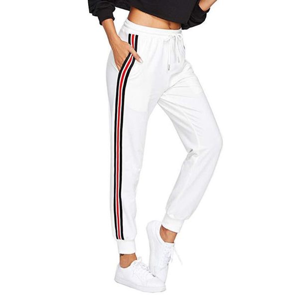elastic waist side striped pants women casual spring trousers women high waist harem pants harajuku sweatpants joggers #bl5, Black;white
elastic waist side striped pants women casual spring trousers women high waist harem pants harajuku sweatpants joggers #bl5, Black;white