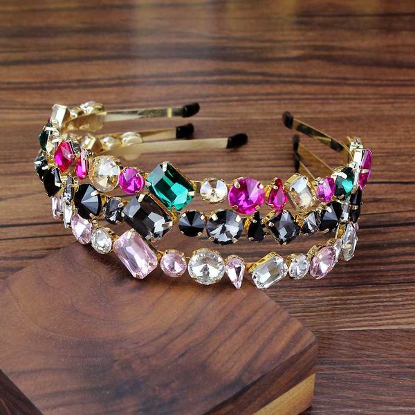 colorful grey crystal headband diamante hairband for women chic hair accessories, Golden;white
colorful grey crystal headband diamante hairband for women chic hair accessories, Golden;white