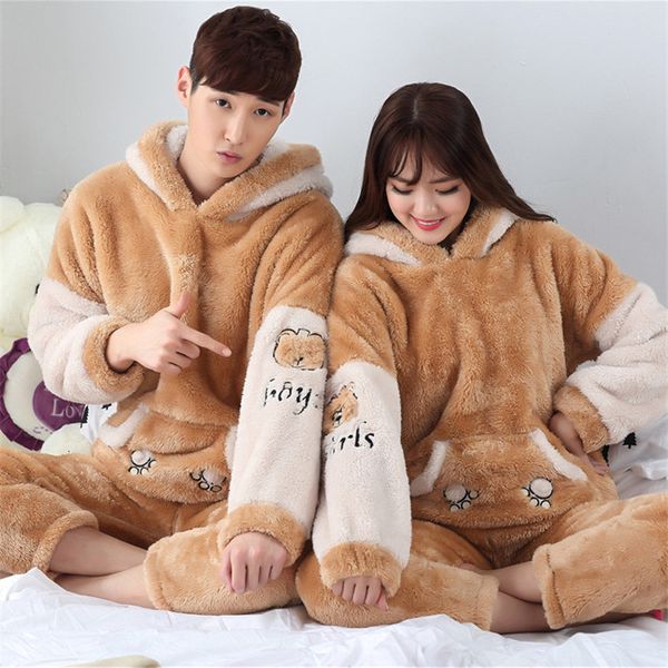 flannel new women autumn winter pajamas set bear hooded pajamas sleepwear coral fleece thickened warm pyjamas home clothing, Blue;gray
flannel new women autumn winter pajamas set bear hooded pajamas sleepwear coral fleece thickened warm pyjamas home clothing, Blue;gray