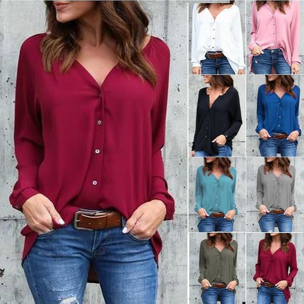 s-5xl women's chiffon cardigan v-neck pleated ladies sweet button long sleeve loose chiffon shirts, White
s-5xl women's chiffon cardigan v-neck pleated ladies sweet button long sleeve loose chiffon shirts, White