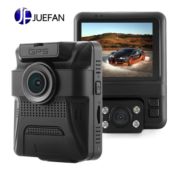 juefan 2.4" screen hd 1080p front & rear built-in gps car dvr recorder 150 degree wide angle dashboard camera with g-sensor
juefan 2.4" screen hd 1080p front & rear built-in gps car dvr recorder 150 degree wide angle dashboard camera with g-sensor