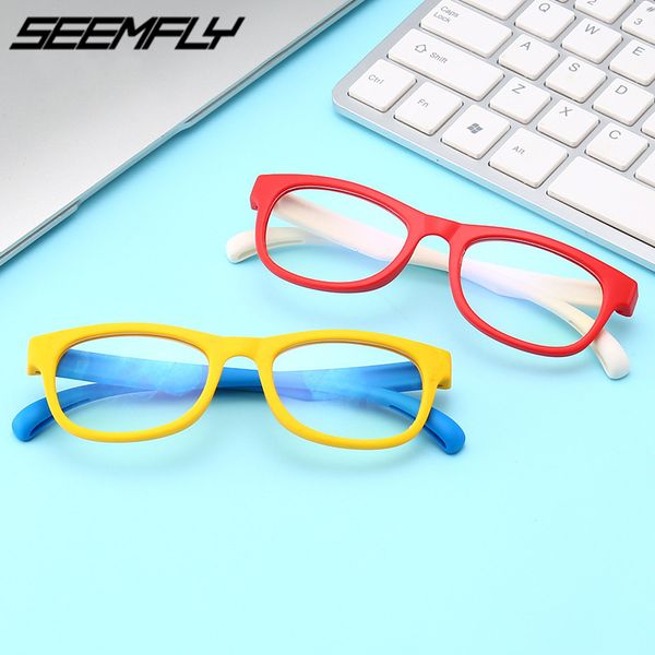 seemfly new baby anti-blue light silicone glasses brand children soft frame goggle plain mirror kids eye frame eywear fashion, Black
seemfly new baby anti-blue light silicone glasses brand children soft frame goggle plain mirror kids eye frame eywear fashion, Black