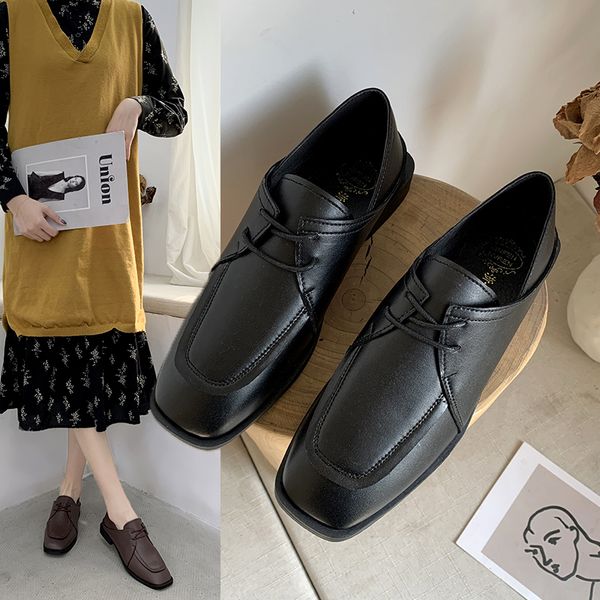 cross women's shoes modis oxfords female footwear round toe autumn all-match british style casual sneaker 2019 leather dress, Black
cross women's shoes modis oxfords female footwear round toe autumn all-match british style casual sneaker 2019 leather dress, Black