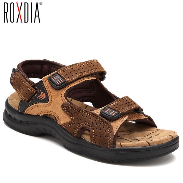 genuine leather new fashion summer breathable men sandals beach shoes men's causal shoes plus size 39-44 rxm002, Black
genuine leather new fashion summer breathable men sandals beach shoes men's causal shoes plus size 39-44 rxm002, Black