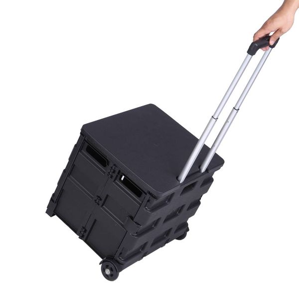 2 wheels rolling utility cart heavy duty 80lb load capacity with black lid
2 wheels rolling utility cart heavy duty 80lb load capacity with black lid