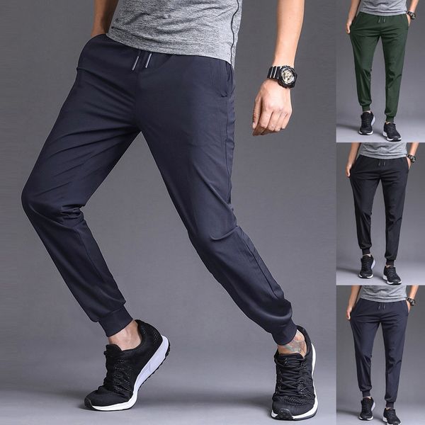 men's new fashion autumn casual solid trousers paddy drawstring long pants fashion men, Black
men's new fashion autumn casual solid trousers paddy drawstring long pants fashion men, Black