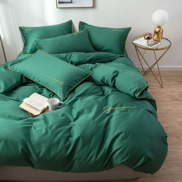 60s long stapled cotton luxury style bed set duvet cover flat sheet fitted bed sheet pillowcases solid green bean pasted grey
60s long stapled cotton luxury style bed set duvet cover flat sheet fitted bed sheet pillowcases solid green bean pasted grey