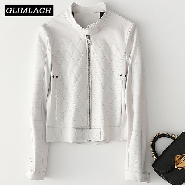 short slim real leather jackets women 2019 autumn winter luxury lambskin casual genuine leather coat motorcycle clothes female, Black
short slim real leather jackets women 2019 autumn winter luxury lambskin casual genuine leather coat motorcycle clothes female, Black
