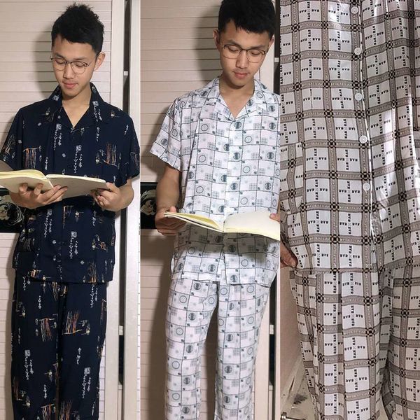 zw9hd middle-aged and elderly men's season short-sleeved trousers cotton silk suit trousers pajamas pajamas men's open buckle 40 y, Blue;red
zw9hd middle-aged and elderly men's season short-sleeved trousers cotton silk suit trousers pajamas pajamas men's open buckle 40 y, Blue;red