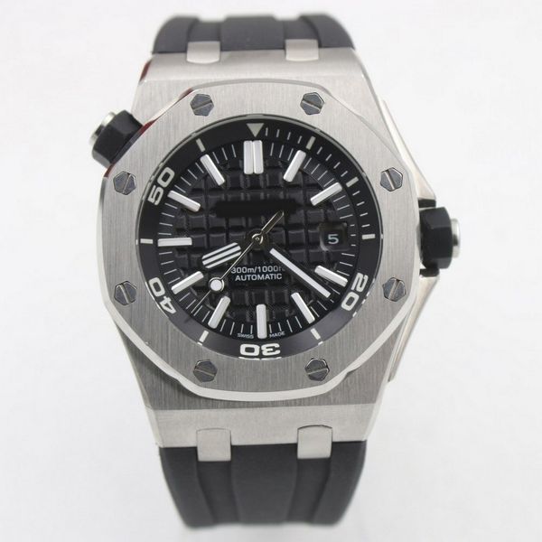sell watch men royal oak 42mm automatic machinery watch sweeping movement false clock stainless steel no battery watches 77, Slivery;brown
sell watch men royal oak 42mm automatic machinery watch sweeping movement false clock stainless steel no battery watches 77, Slivery;brown