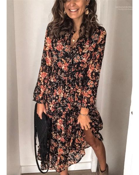 womens designer shirt dresses casual females clothing floral print womens casual shirt dresses fashion buttons panelled, Black;gray
womens designer shirt dresses casual females clothing floral print womens casual shirt dresses fashion buttons panelled, Black;gray