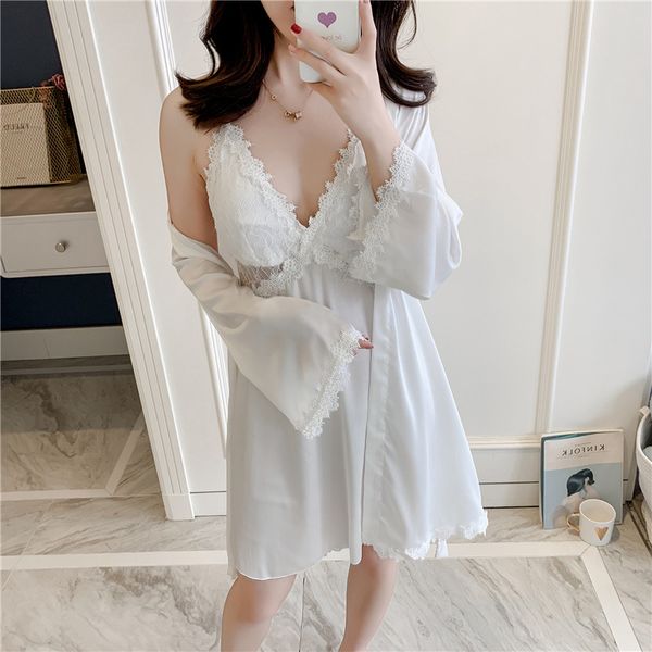 сатино 2pcs пижама женщины сексуального кимоно платье lace robe set перспективный intimate lingerie nightgown silky nightdress главная одежд, Black;red
сатино 2pcs пижама женщины сексуального кимоно платье lace robe set перспективный intimate lingerie nightgown silky nightdress главная одежд, Black;red