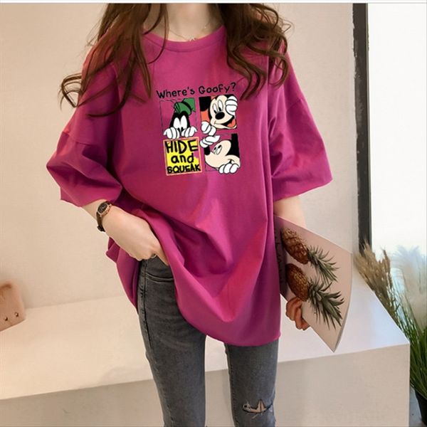 2020 type midi student cartoon short-sleeved loose 2020 female type t-shirt midi student cartoon short-sleeved t-shirt female loose, White
2020 type midi student cartoon short-sleeved loose 2020 female type t-shirt midi student cartoon short-sleeved t-shirt female loose, White