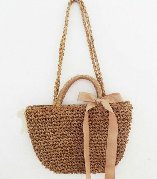 fashion shoulder bag women's straw bag bohemian beach tote hand-knitted bow rattan
fashion shoulder bag women's straw bag bohemian beach tote hand-knitted bow rattan