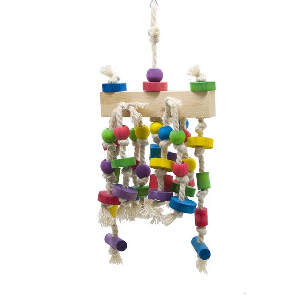 parrot toys bird toys cotton rope beads wood gnaw on the bars to climb frame amazon wish cross border
parrot toys bird toys cotton rope beads wood gnaw on the bars to climb frame amazon wish cross border
