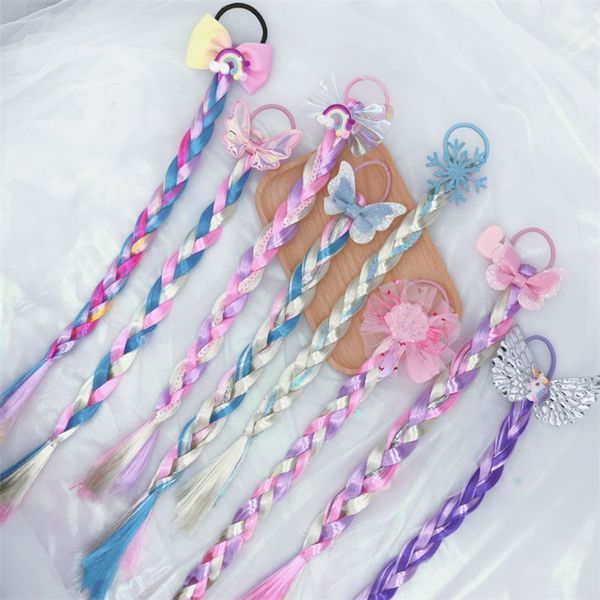 8pc/lot new colorful wig pigtail elastic hair band for girls sequin glitter unicorn scrunchies ponytail hair ropes kids headwear, Slivery;white
8pc/lot new colorful wig pigtail elastic hair band for girls sequin glitter unicorn scrunchies ponytail hair ropes kids headwear, Slivery;white