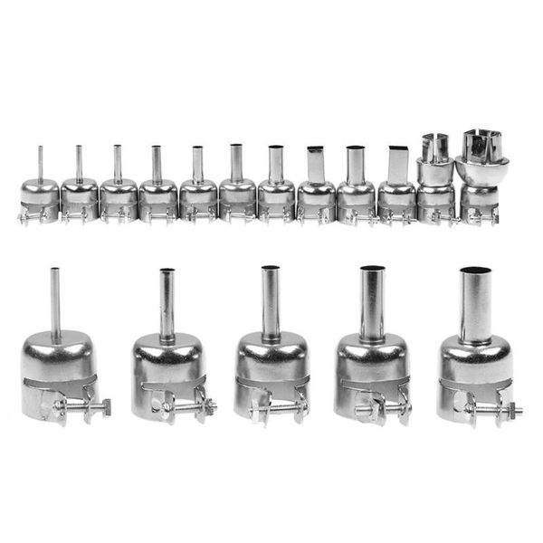 1 set stainless steel heat gun nozzles 3-12mm square round heat air guns nozzle tip for 850 air soldering station
1 set stainless steel heat gun nozzles 3-12mm square round heat air guns nozzle tip for 850 air soldering station