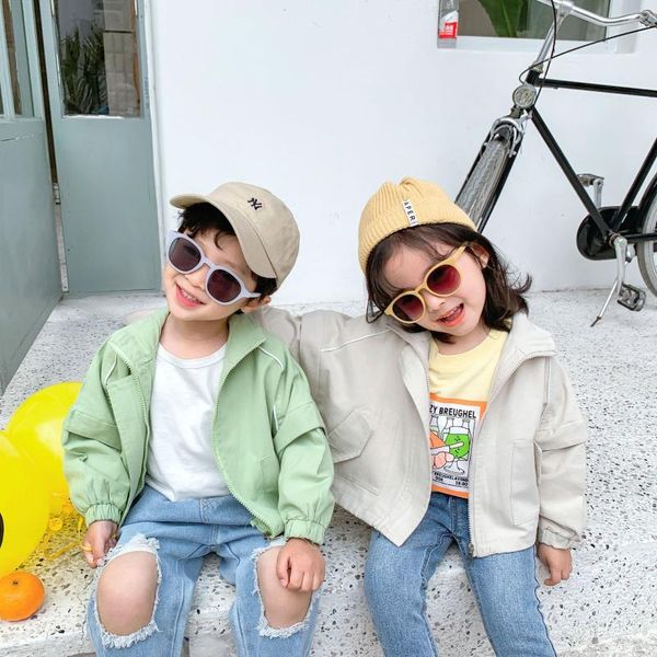 2020 spring new arrival girls fashion candy color coat kids korea design jackets kids coats, Blue;gray
2020 spring new arrival girls fashion candy color coat kids korea design jackets kids coats, Blue;gray