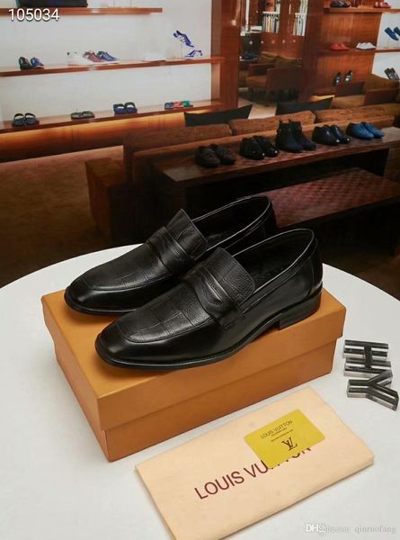 sale new luxury designer men business shoes genuine leather brand men office wedding dress shoes size 38-45, Black
sale new luxury designer men business shoes genuine leather brand men office wedding dress shoes size 38-45, Black