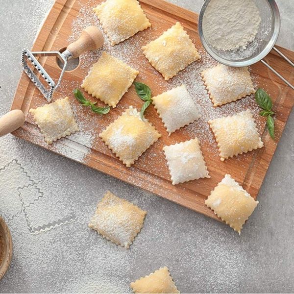 ravioli maker cutter stamp set-leading dough cutter and press stamps with wooden handle-for ravioli, pasta, dumplings lasagna other bakeware
ravioli maker cutter stamp set-leading dough cutter and press stamps with wooden handle-for ravioli, pasta, dumplings lasagna other bakeware