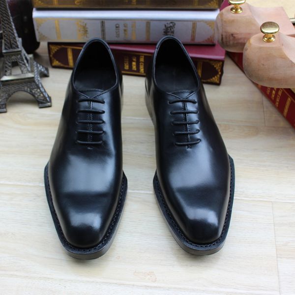 goodyear handmade genuine leather wide outsole business custom-made calfskin sole custom, Black
goodyear handmade genuine leather wide outsole business custom-made calfskin sole custom, Black