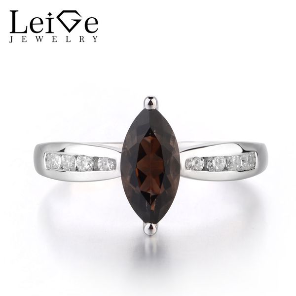 leige jewelry wedding ring natural smoky quartz ring marquise cut brown gemstone 925 sterling silver roamntic gift for girl, Golden;silver
leige jewelry wedding ring natural smoky quartz ring marquise cut brown gemstone 925 sterling silver roamntic gift for girl, Golden;silver