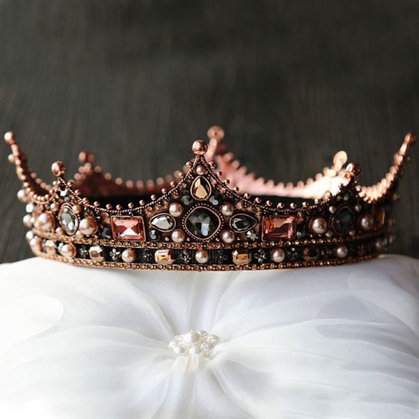 vintage full circle tiaras round beads pearl crowns hair jewelry men women diadem bridal headpiece wedding hair accessories lb, Golden;white
vintage full circle tiaras round beads pearl crowns hair jewelry men women diadem bridal headpiece wedding hair accessories lb, Golden;white