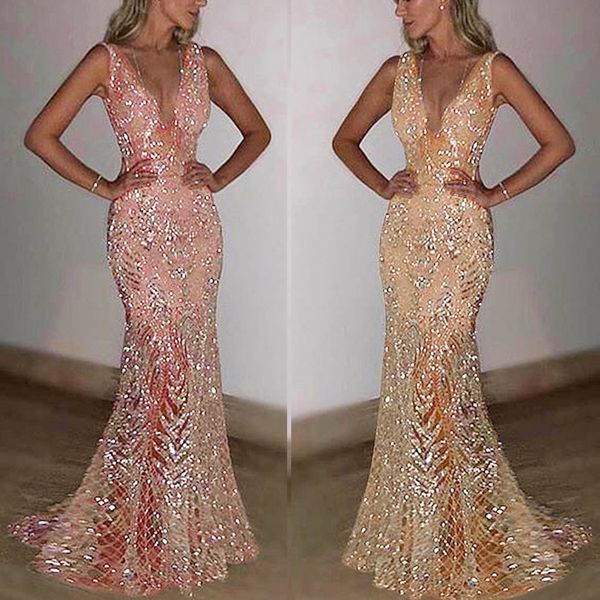summer dress 2019 fashion women long dress formal party ball gown bridesmaid mermaid vestidos robe femme, Black;gray
summer dress 2019 fashion women long dress formal party ball gown bridesmaid mermaid vestidos robe femme, Black;gray