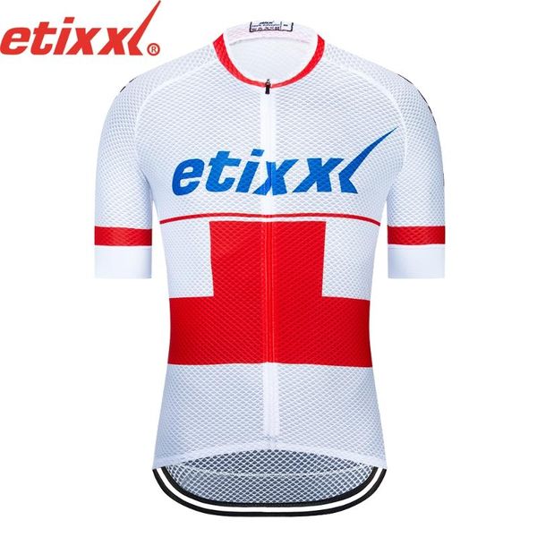 2020 5 color etixxl pro team aero cycling jersey race fit italy fabric bicycle and ing, Black;red
2020 5 color etixxl pro team aero cycling jersey race fit italy fabric bicycle and ing, Black;red