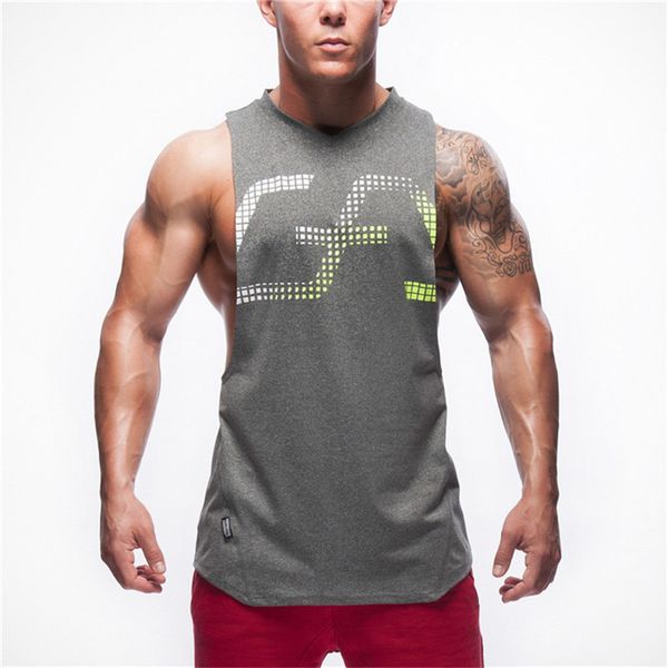 Bdlj 2017 Muscleguys Stringer Tank Top Men Bodybuilding Clothing Fitness Mens Sleeveless Gyms Vests Cotton Singlets Muscle Tops
Bdlj 2017 Muscleguys Stringer Tank Top Men Bodybuilding Clothing Fitness Mens Sleeveless Gyms Vests Cotton Singlets Muscle Tops